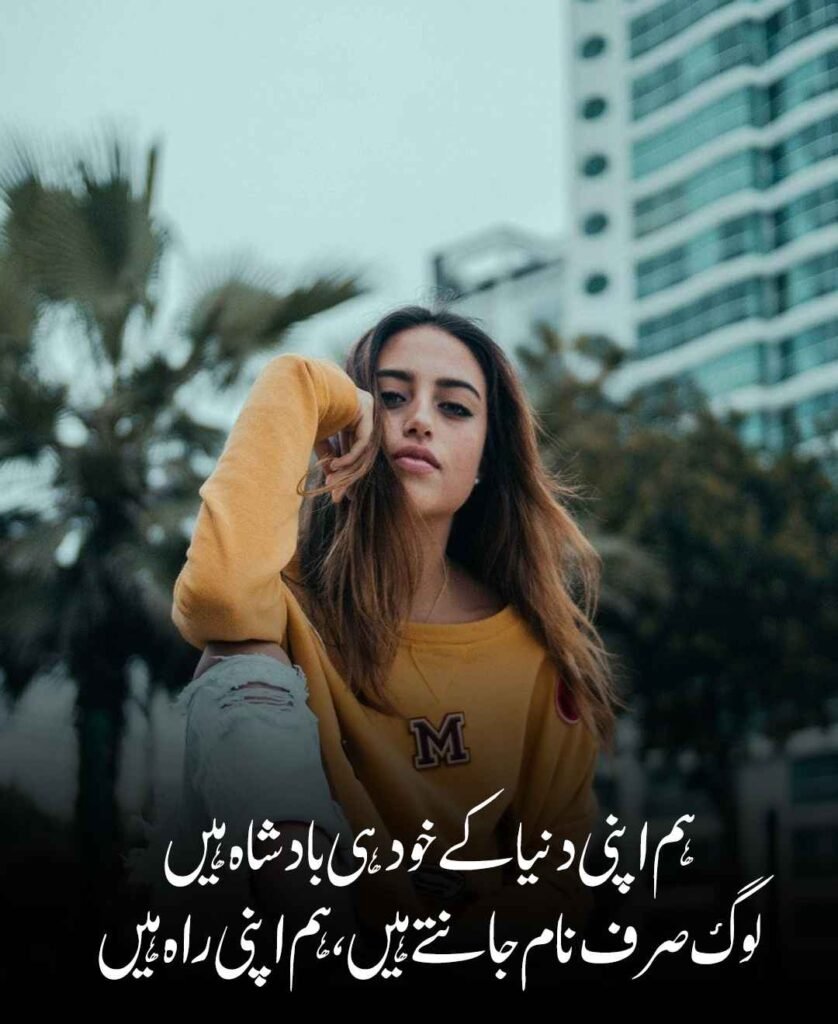 Best Attitude Poetry in Urdu for Status