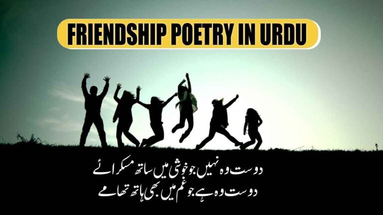 Friendship Poetry in Urdu 100+ 2 Lines Dosti Shayri