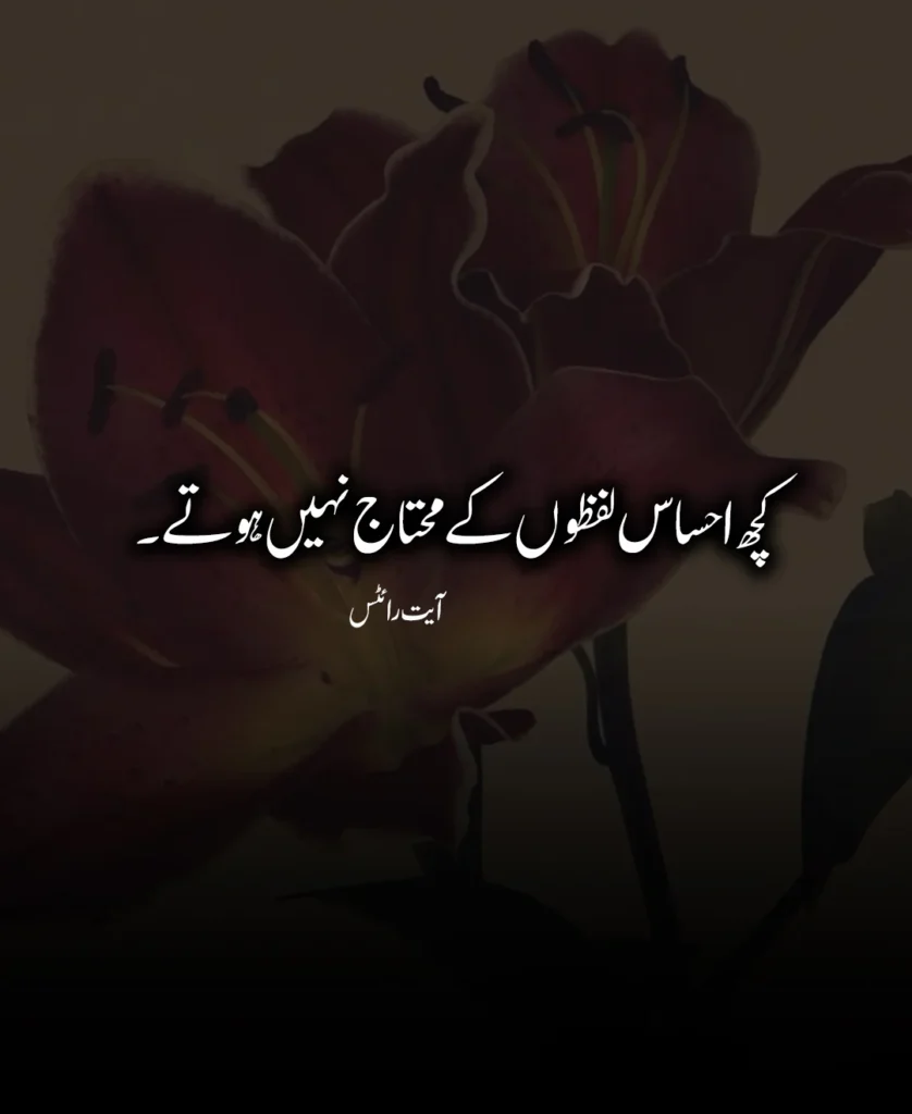 Best One Line Poetry in Urdu